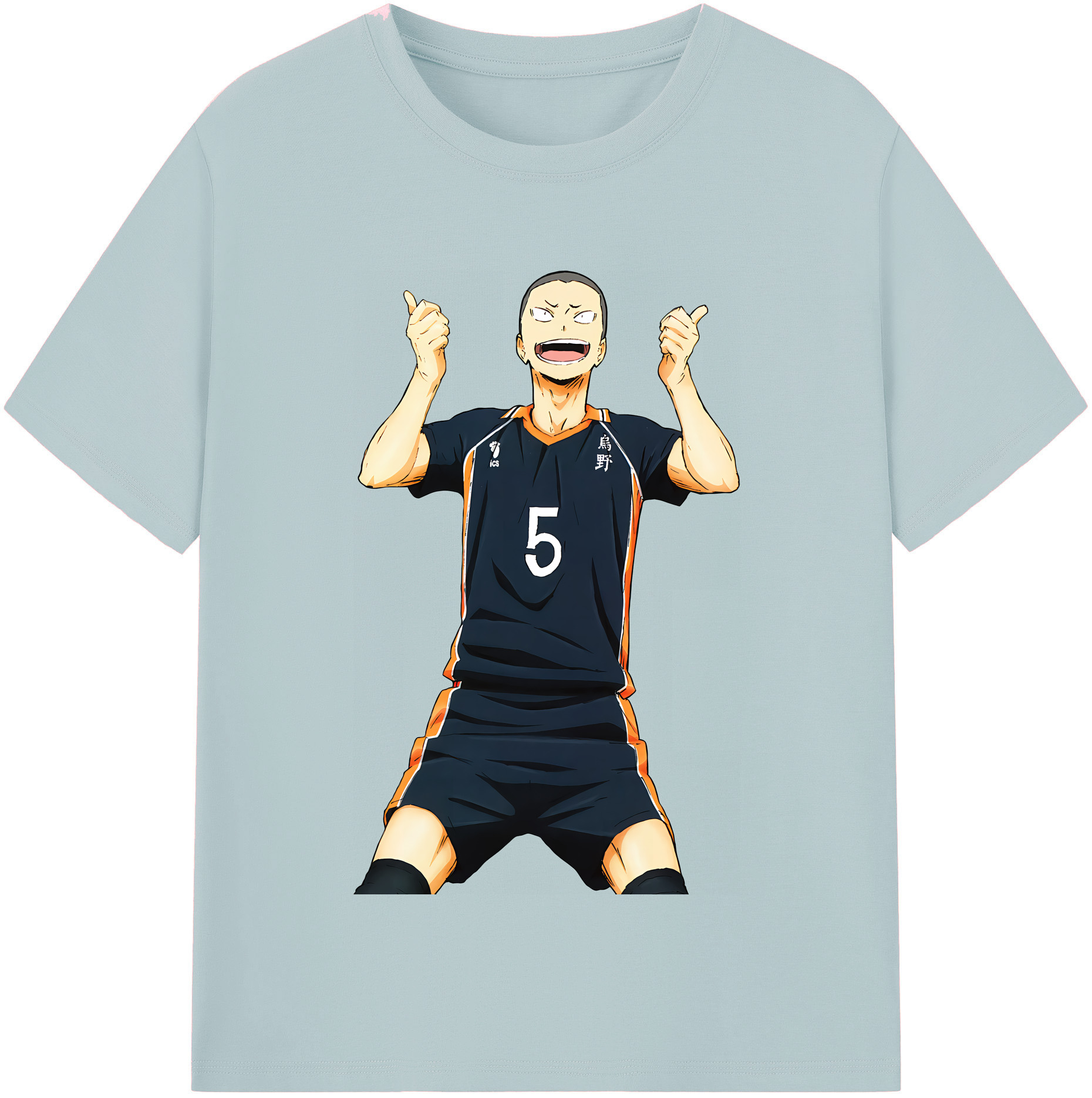 （画像用） ハイキュー!! Haikyu!! 綿100％半袖Tシャツ（フロントプリント）